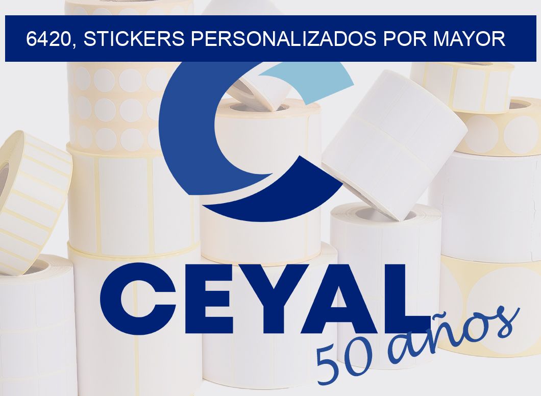 6420, stickers personalizados por mayor