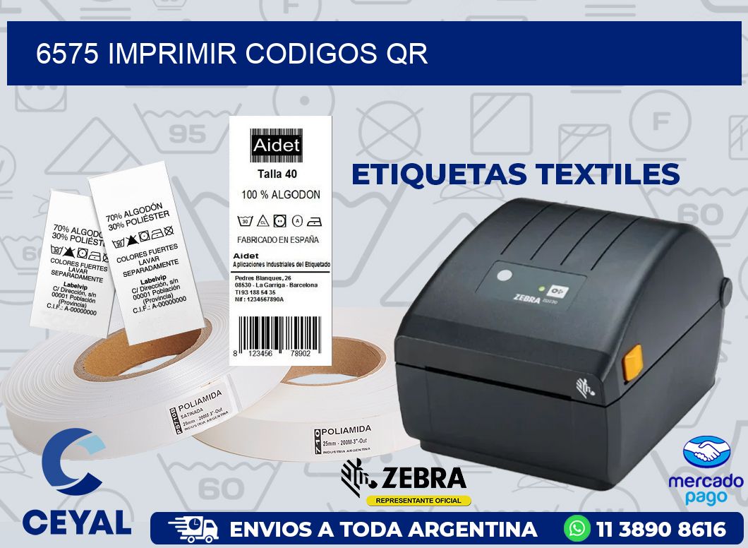 6575 IMPRIMIR CODIGOS QR