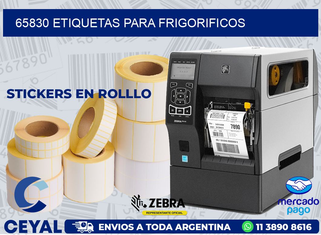 65830 ETIQUETAS PARA FRIGORIFICOS