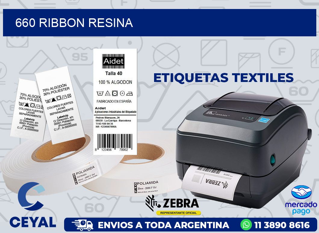 660 RIBBON RESINA
