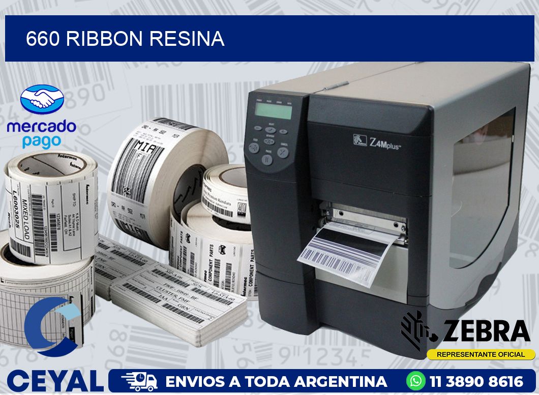 660 RIBBON RESINA