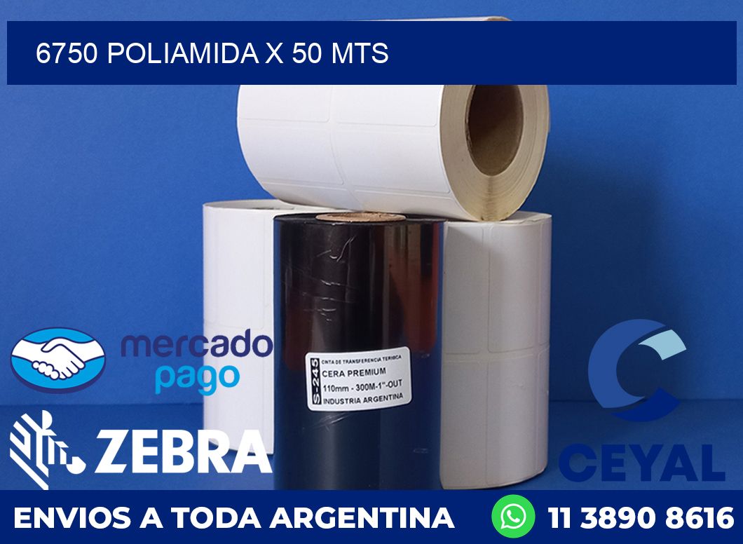 6750 POLIAMIDA X 50 MTS