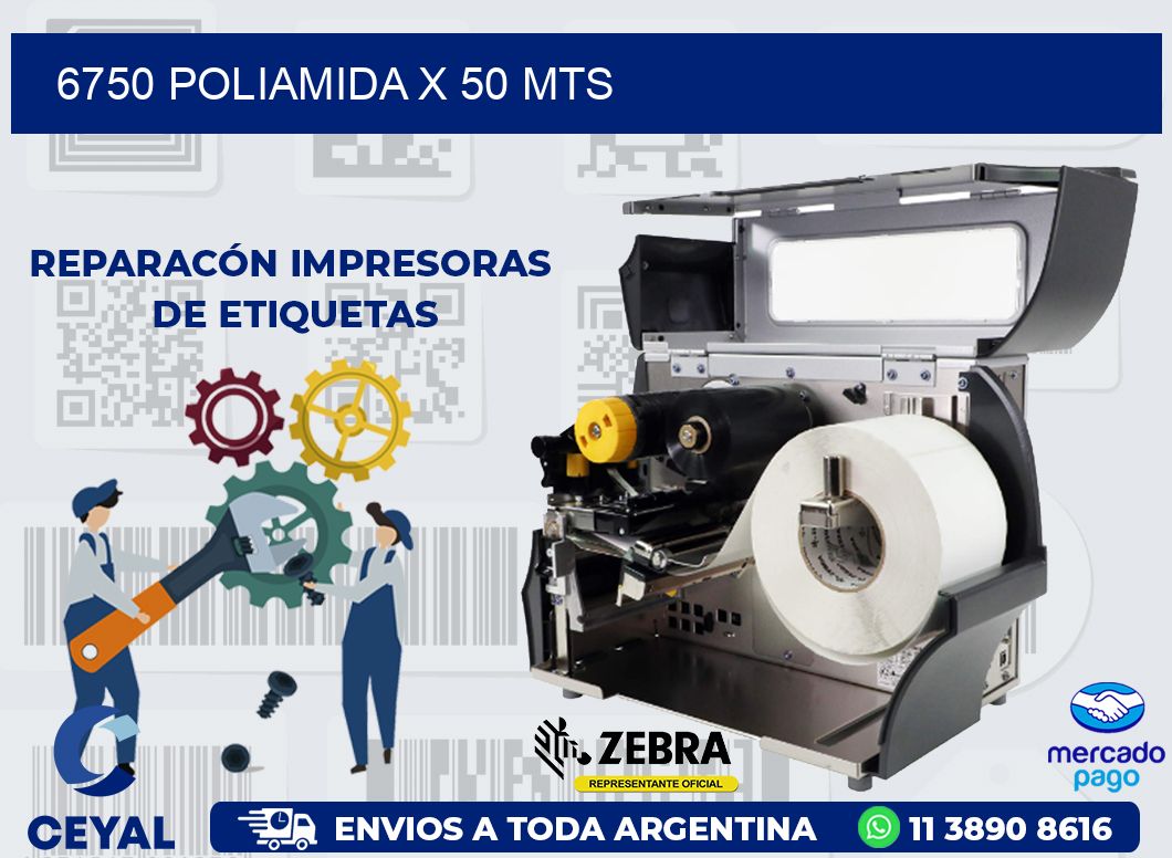 6750 POLIAMIDA X 50 MTS