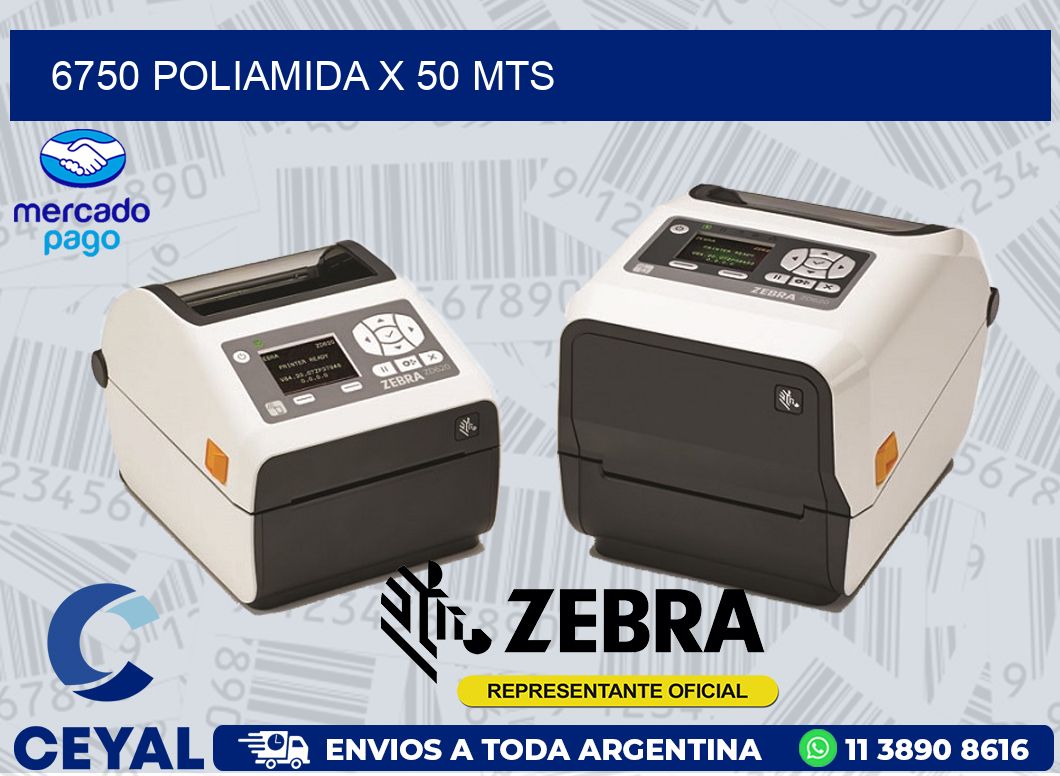 6750 POLIAMIDA X 50 MTS