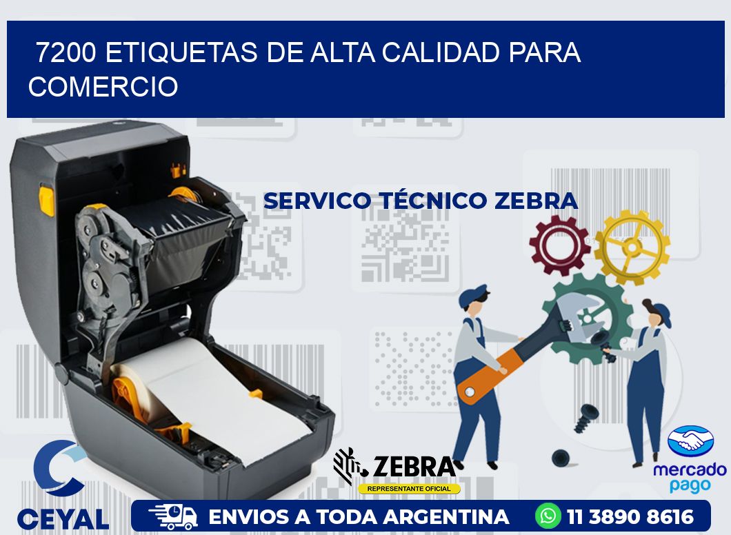 7200 ETIQUETAS DE ALTA CALIDAD PARA COMERCIO