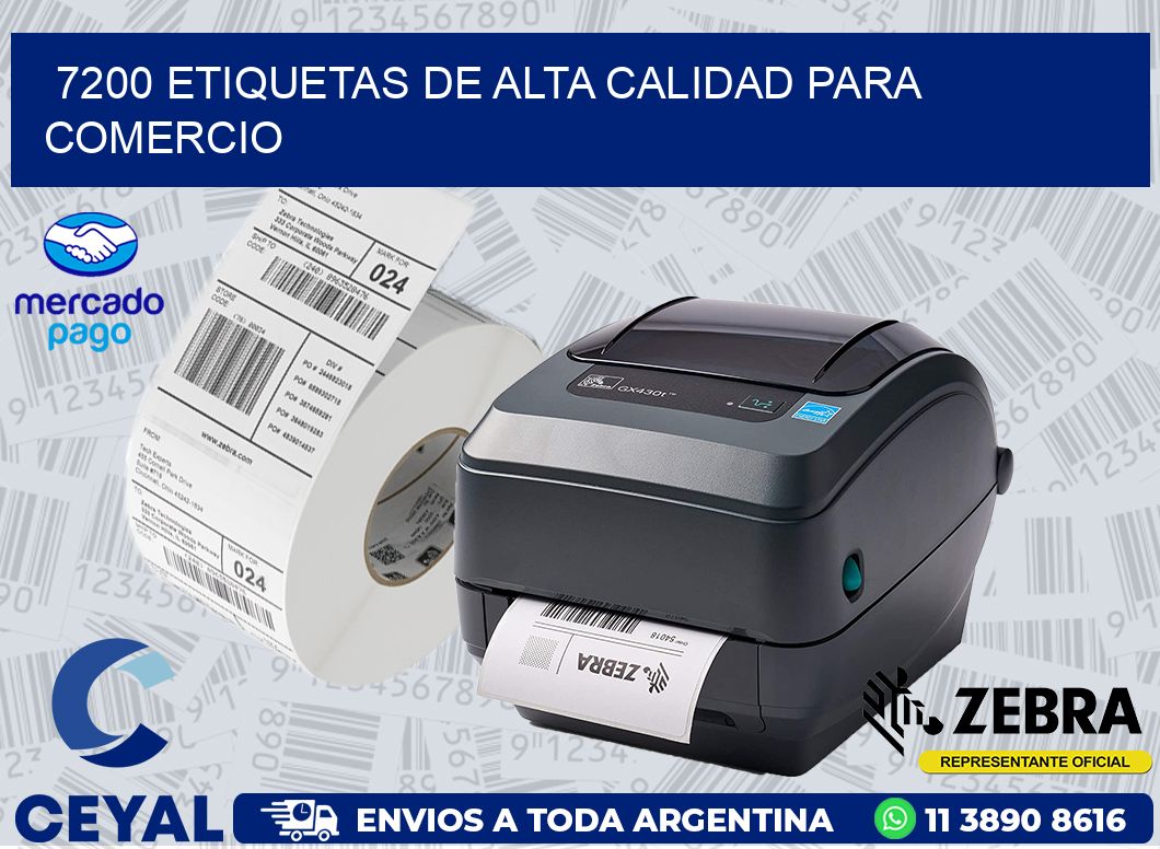7200 ETIQUETAS DE ALTA CALIDAD PARA COMERCIO