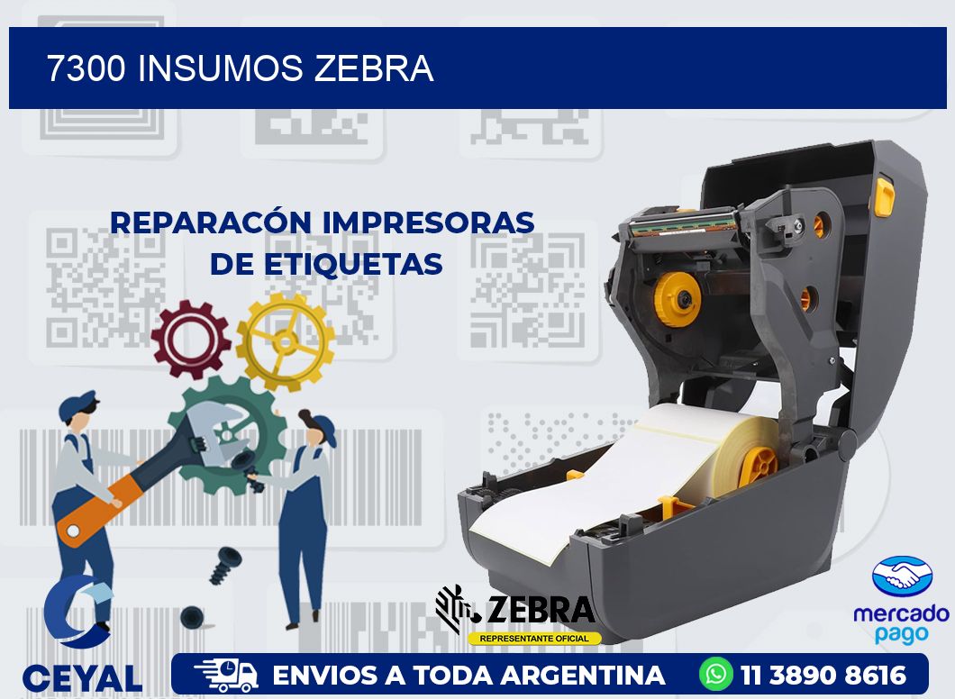 7300 INSUMOS ZEBRA