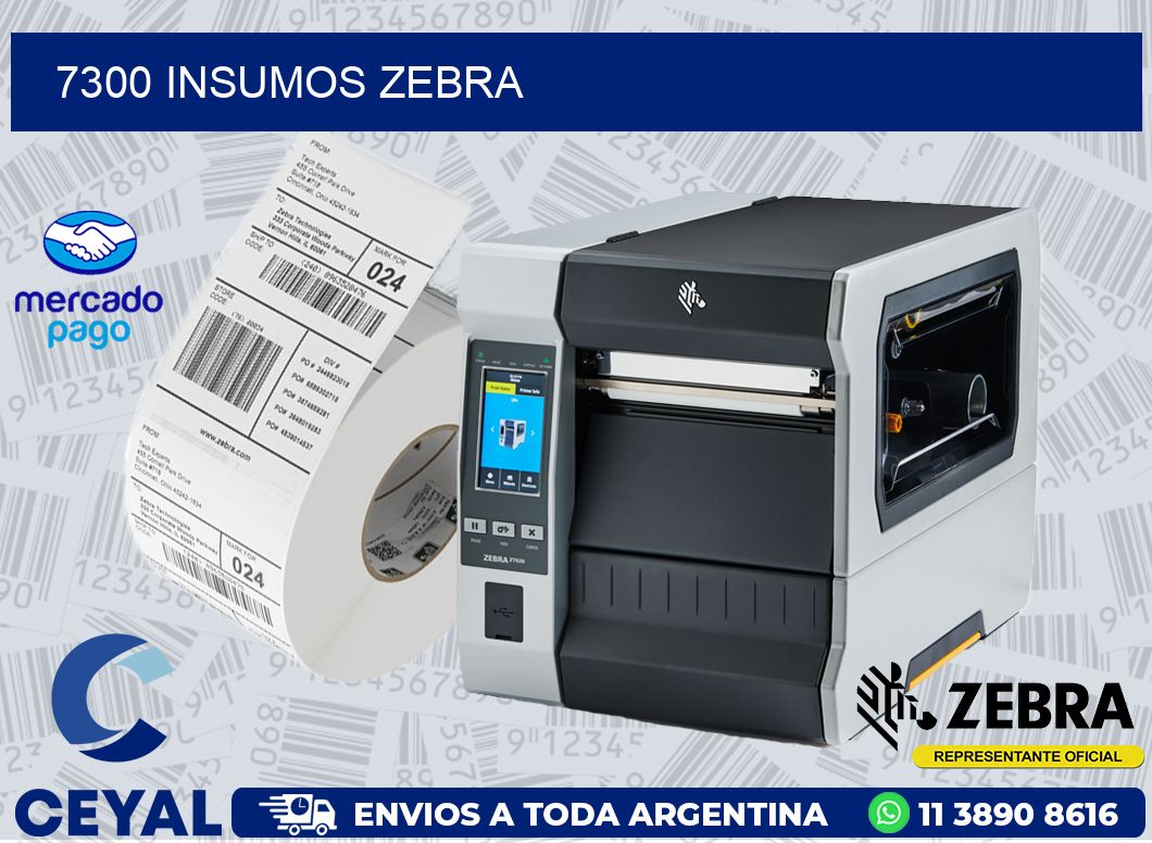7300 INSUMOS ZEBRA