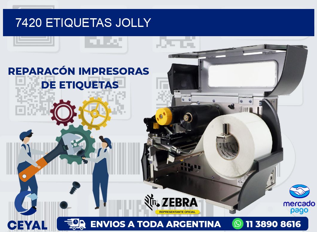 7420 ETIQUETAS JOLLY