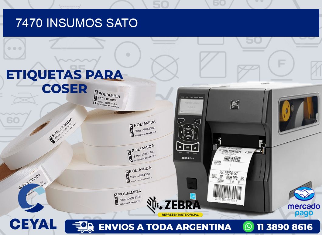 7470 INSUMOS SATO