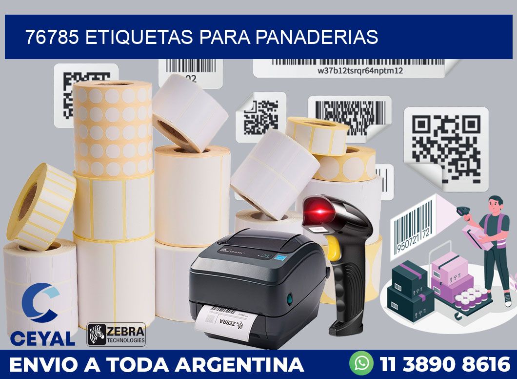 76785 ETIQUETAS PARA PANADERIAS