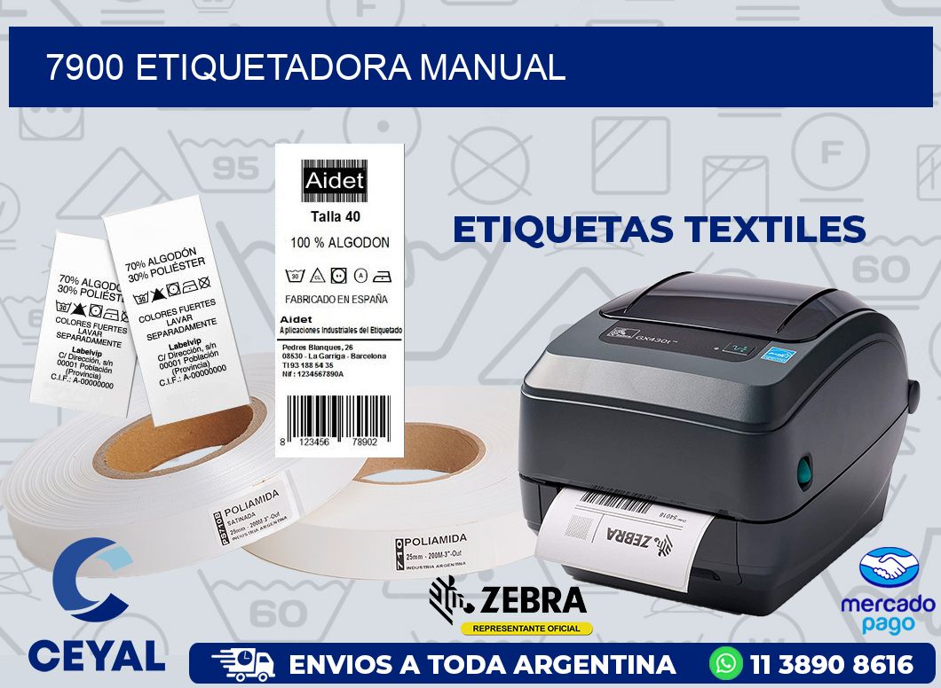7900 ETIQUETADORA MANUAL
