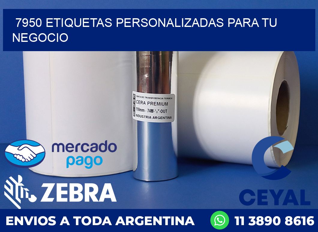 7950 ETIQUETAS PERSONALIZADAS PARA TU NEGOCIO
