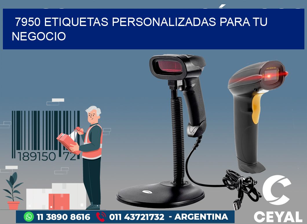 7950 ETIQUETAS PERSONALIZADAS PARA TU NEGOCIO