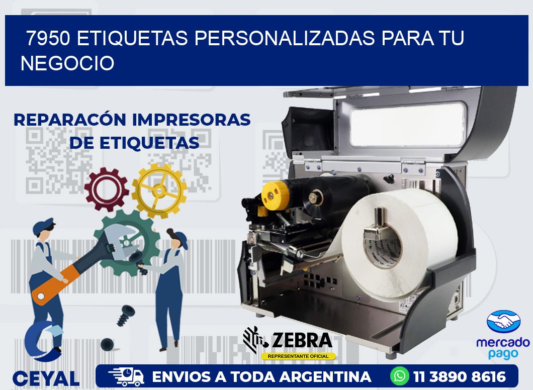 7950 ETIQUETAS PERSONALIZADAS PARA TU NEGOCIO