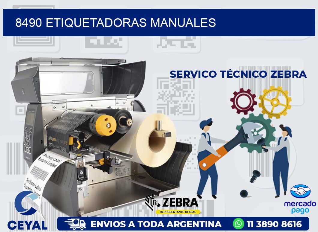 8490 ETIQUETADORAS MANUALES