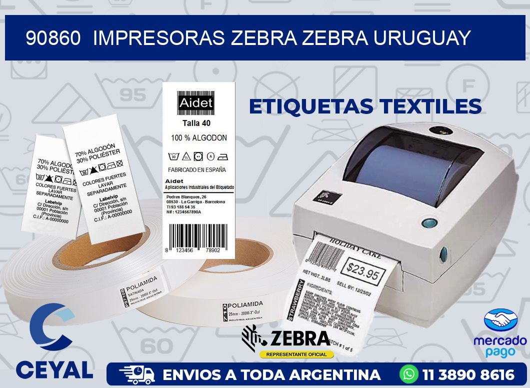 90860  IMPRESORAS ZEBRA ZEBRA URUGUAY