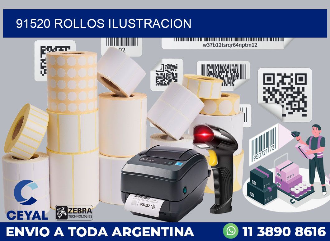 91520 ROLLOS ILUSTRACION