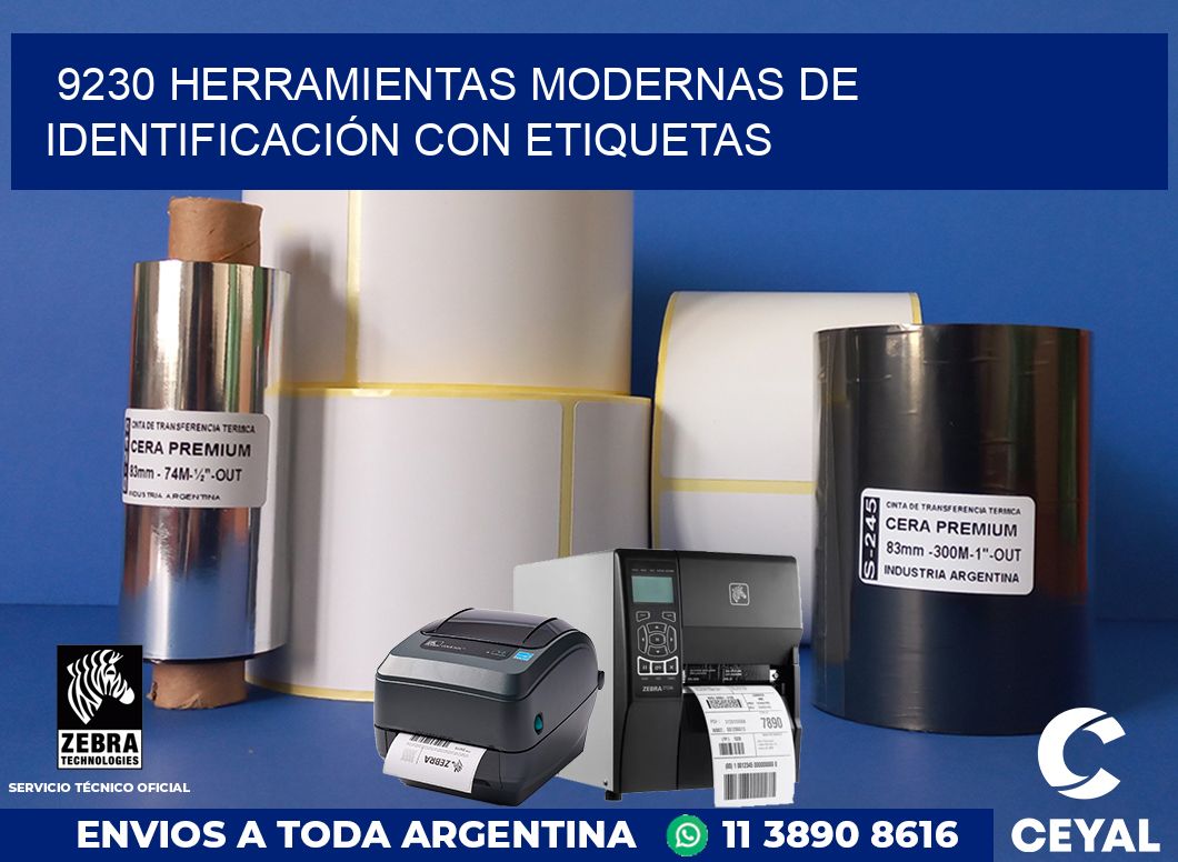 9230 HERRAMIENTAS MODERNAS DE IDENTIFICACIÓN CON ETIQUETAS