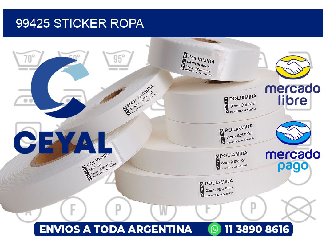99425 STICKER ROPA