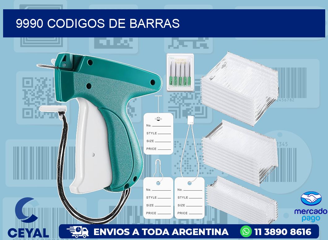 9990 CODIGOS DE BARRAS