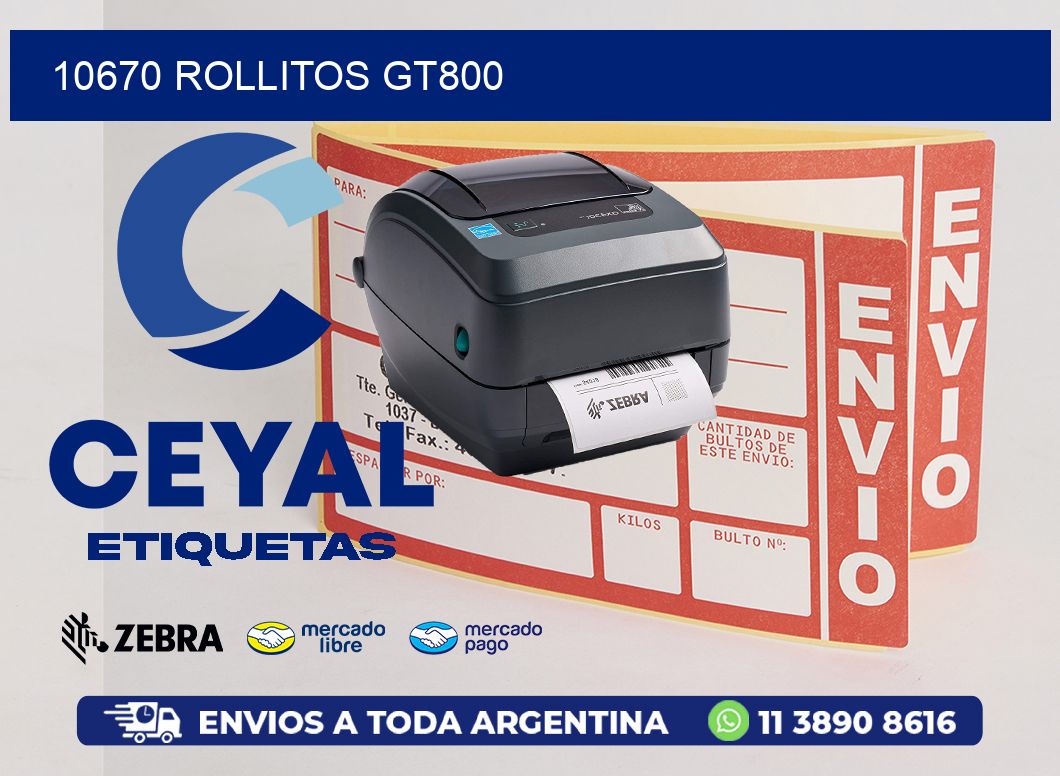 10670 ROLLITOS GT800