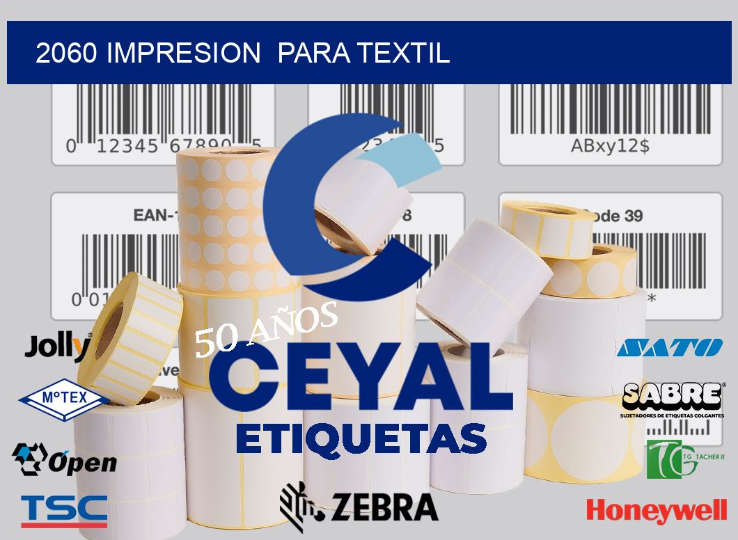 2060 impresion  para textil