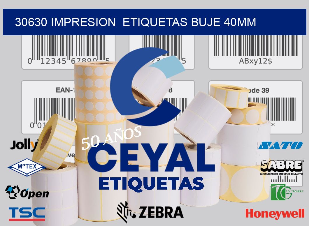 30630 impresion  etiquetas buje 40mm