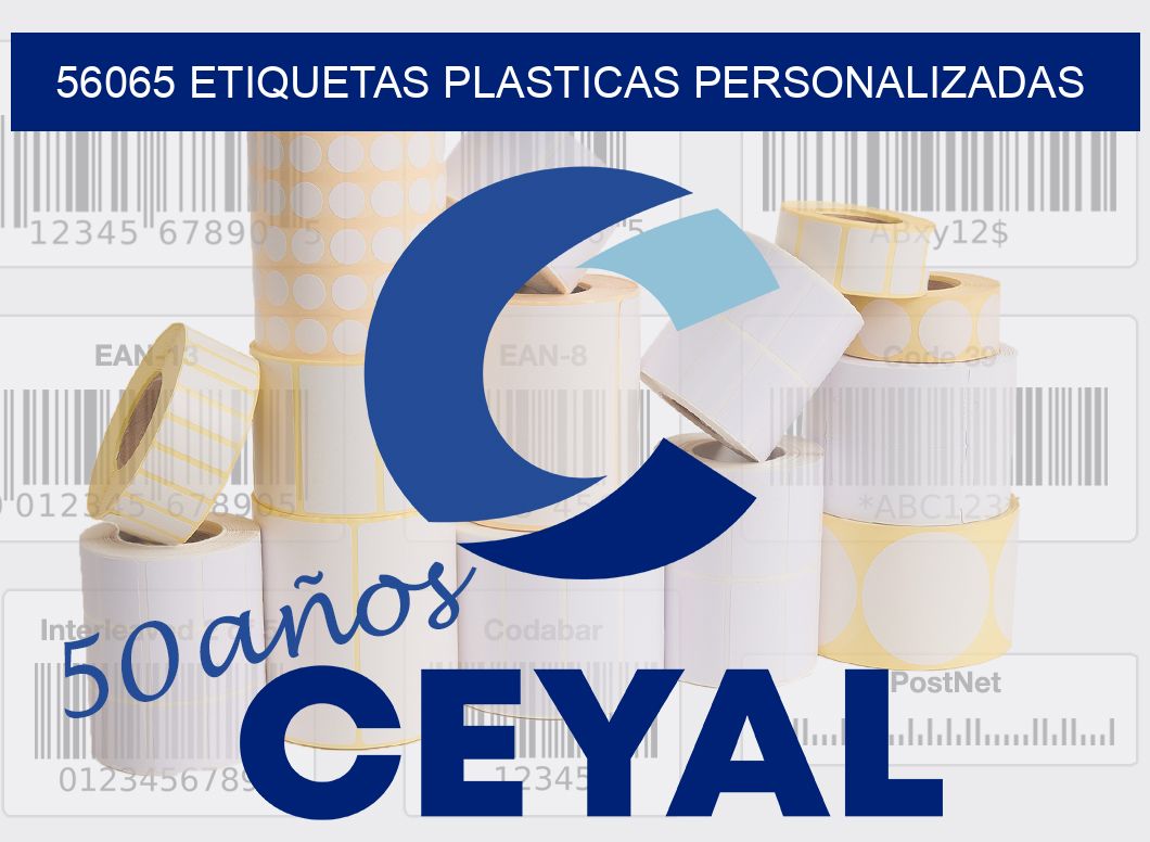 56065 ETIQUETAS PLASTICAS PERSONALIZADAS