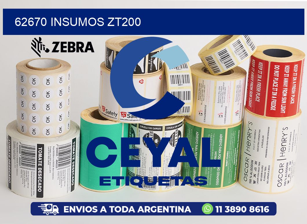 62670 INSUMOS ZT200