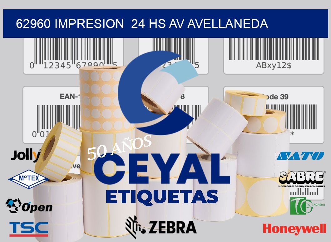62960 impresion  24 hs Av Avellaneda