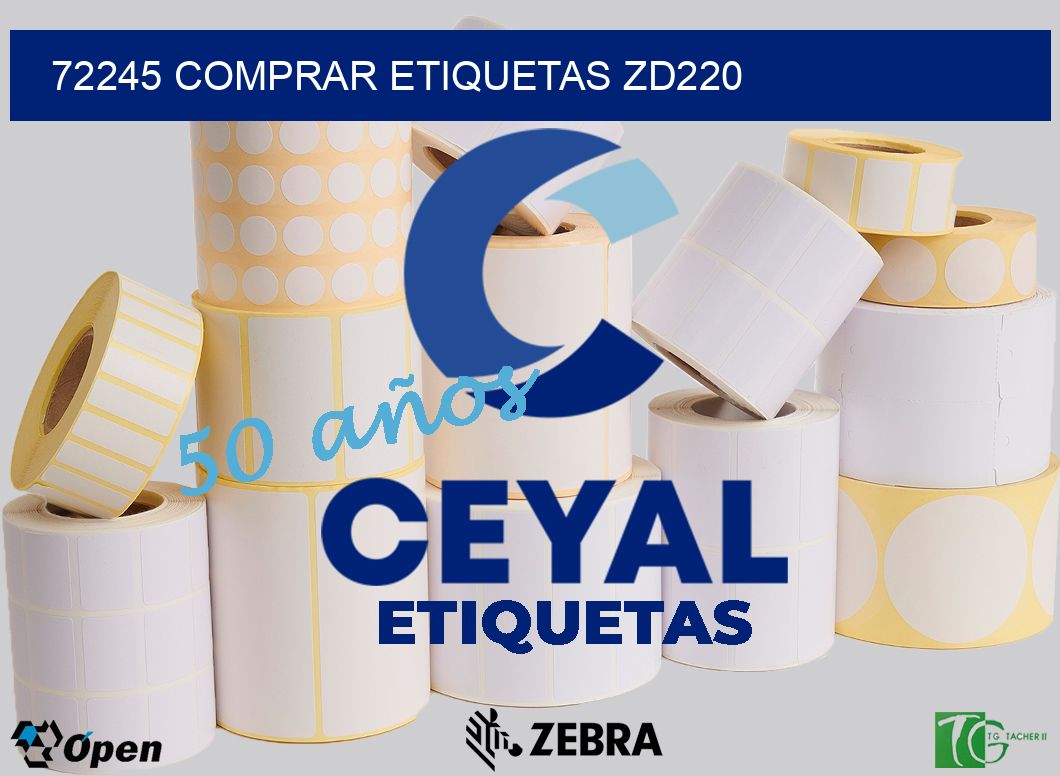 72245 COMPRAR ETIQUETAS ZD220