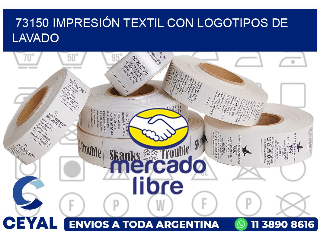 73150 IMPRESIÓN TEXTIL CON LOGOTIPOS DE LAVADO