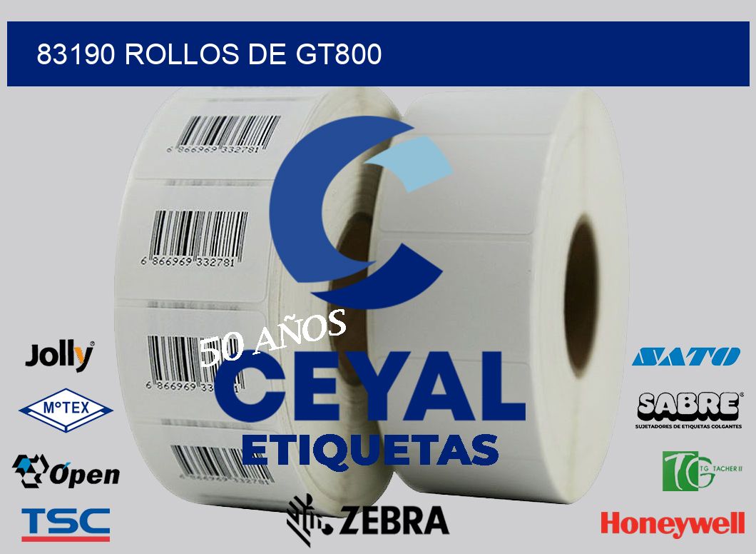83190 ROLLOS DE GT800
