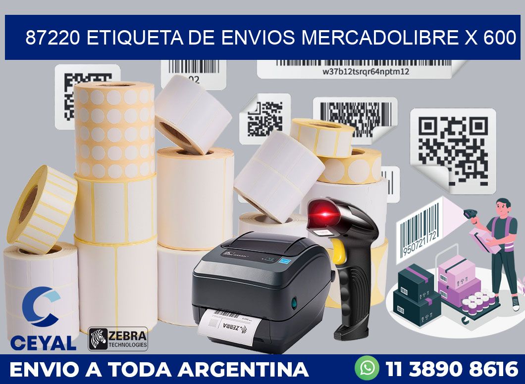 87220 etiqueta de envios mercadolibre x 600