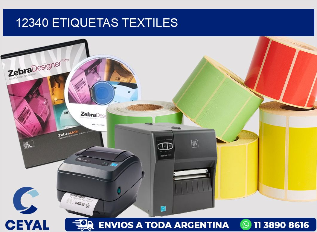 12340 ETIQUETAS TEXTILES