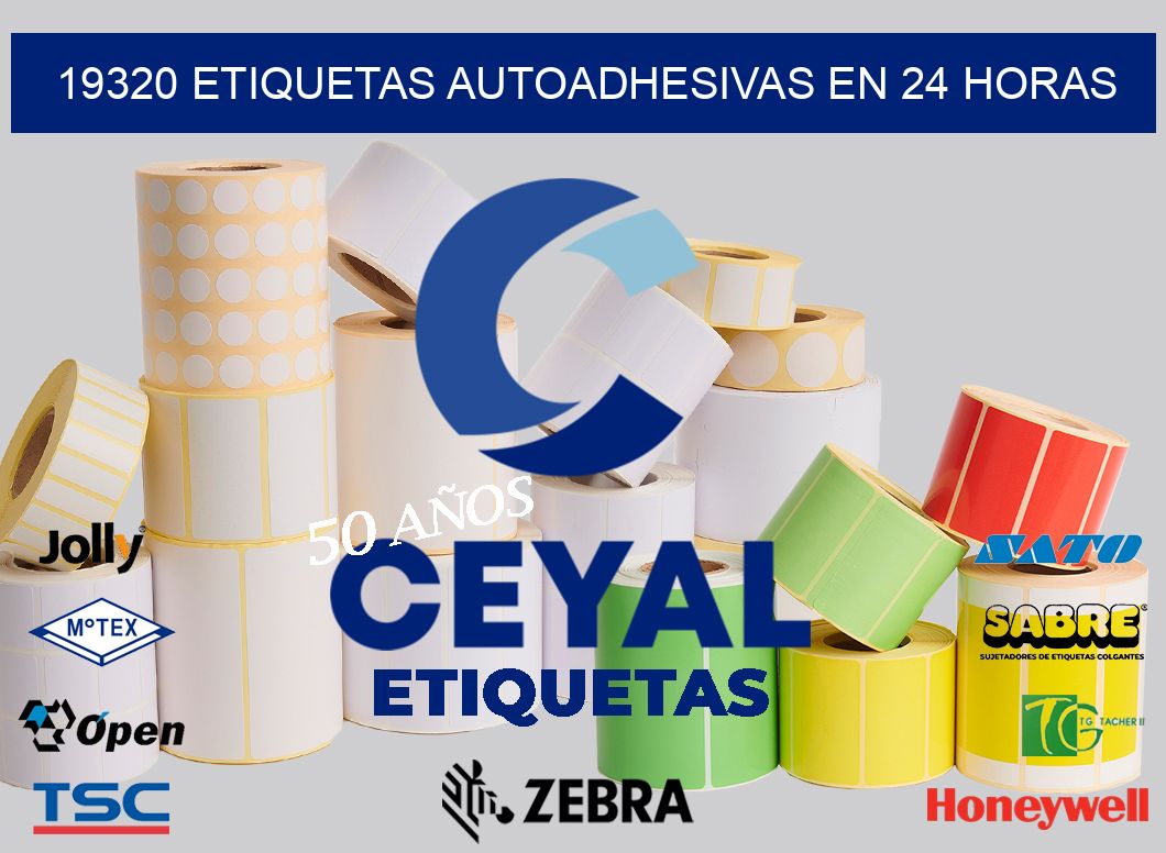 19320 ETIQUETAS AUTOADHESIVAS EN 24 HORAS