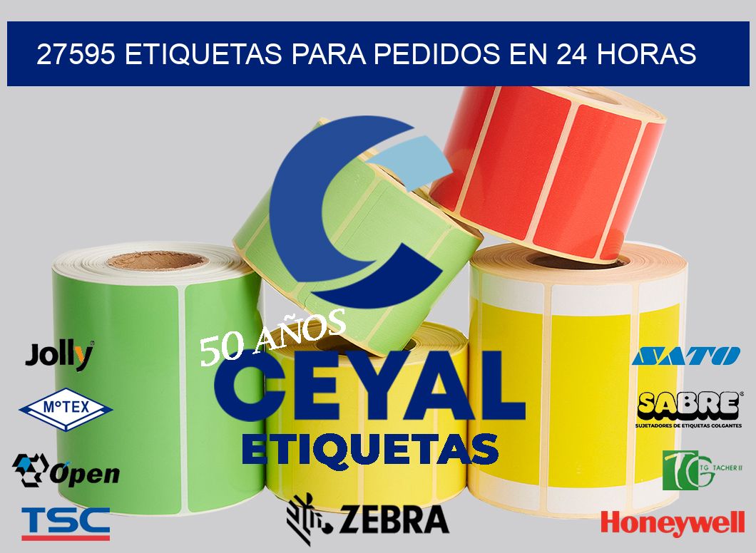 27595 ETIQUETAS PARA PEDIDOS EN 24 HORAS