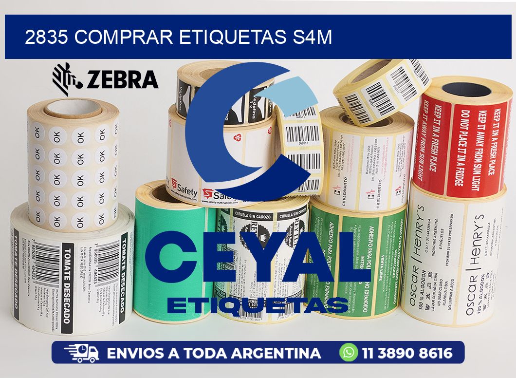2835 COMPRAR ETIQUETAS S4M