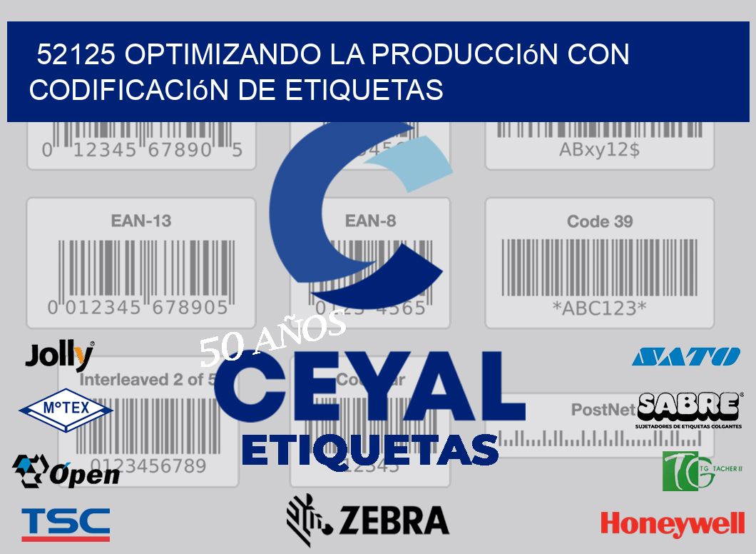 52125 Optimizando la Producción con Codificación de Etiquetas