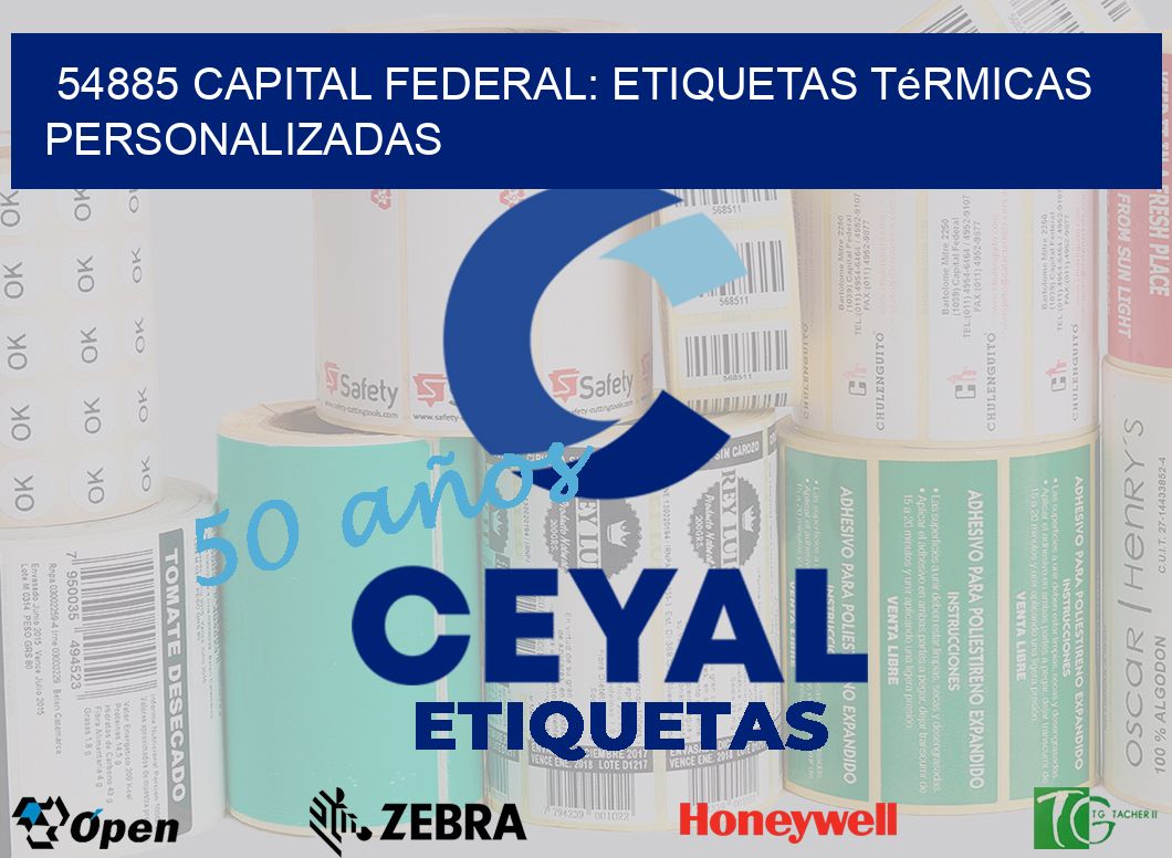 54885 Capital Federal: Etiquetas Térmicas Personalizadas