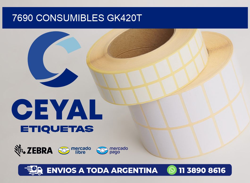 7690 CONSUMIBLES GK420T