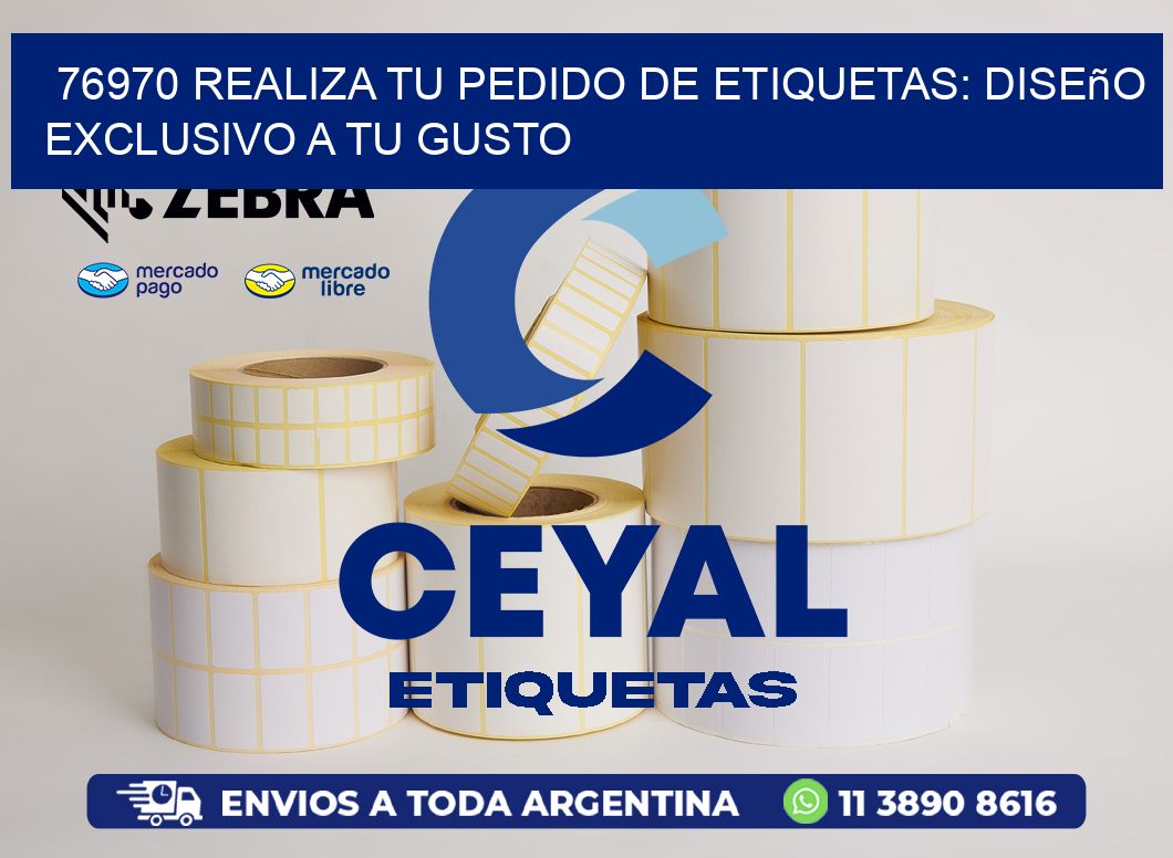 76970 Realiza tu Pedido de Etiquetas: Diseño Exclusivo a tu Gusto