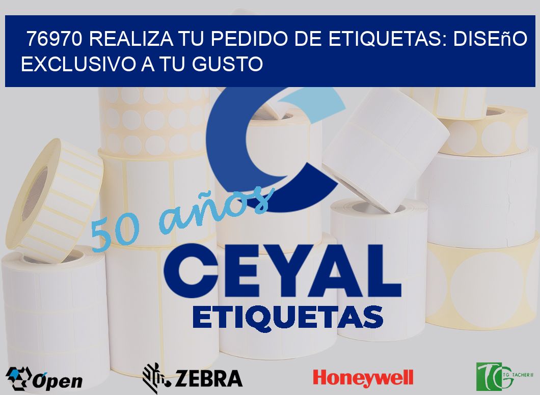 76970 Realiza tu Pedido de Etiquetas: Diseño Exclusivo a tu Gusto