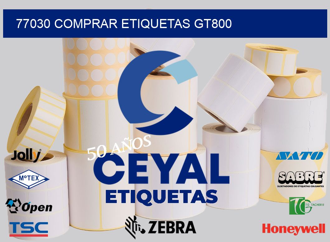 77030 COMPRAR ETIQUETAS GT800
