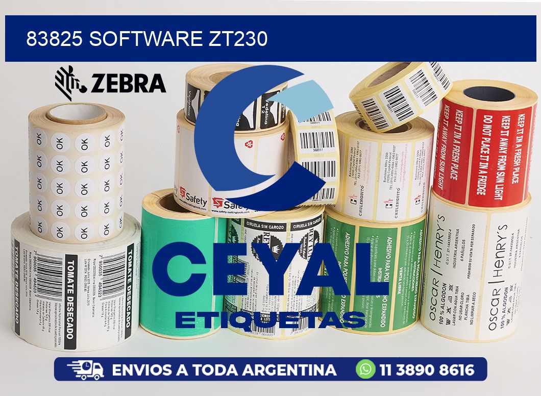 83825 SOFTWARE ZT230