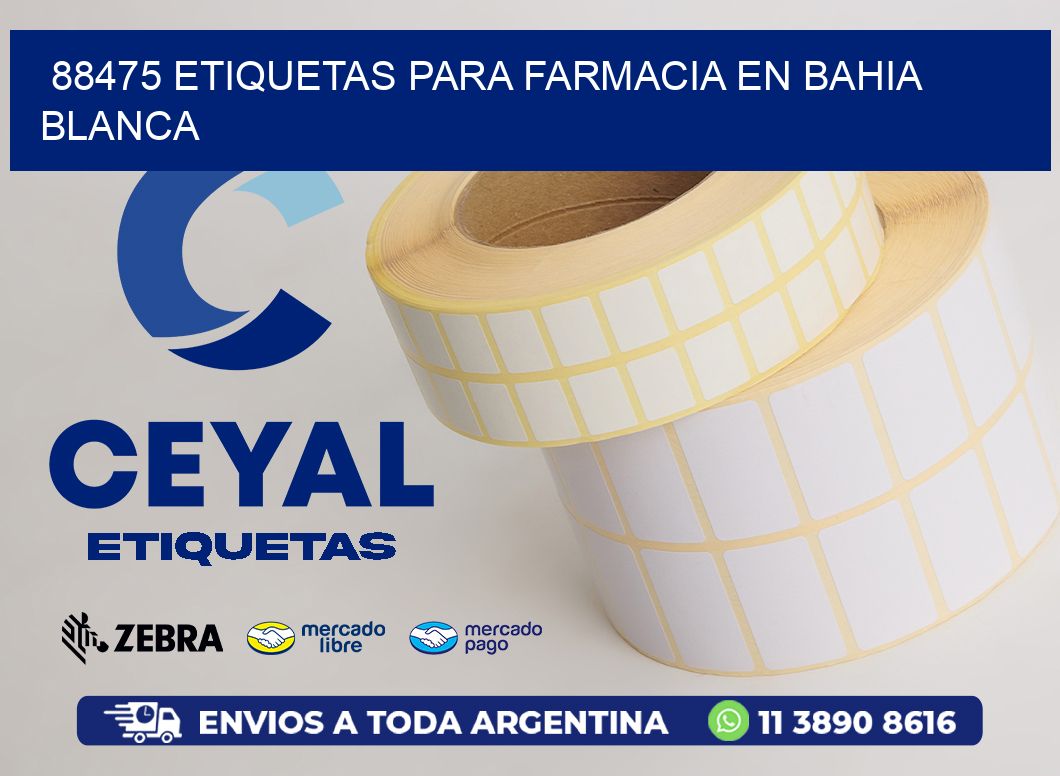88475 ETIQUETAS PARA FARMACIA EN BAHIA BLANCA