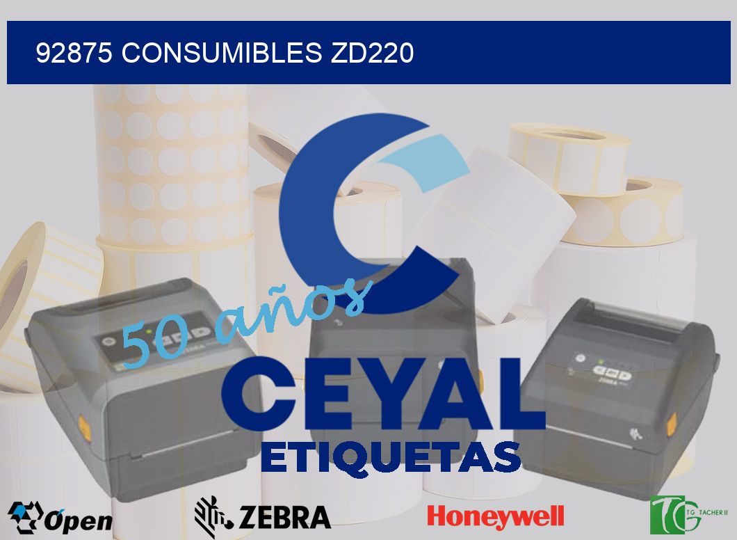 92875 CONSUMIBLES ZD220