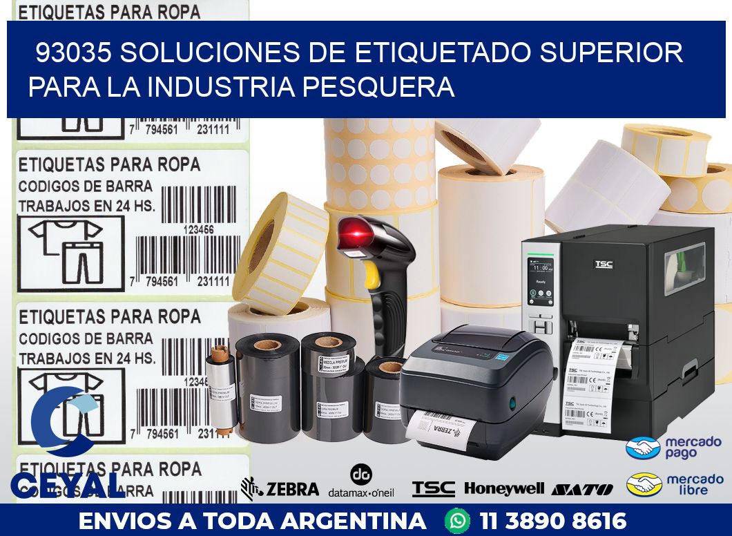 93035 SOLUCIONES DE ETIQUETADO SUPERIOR PARA LA INDUSTRIA PESQUERA