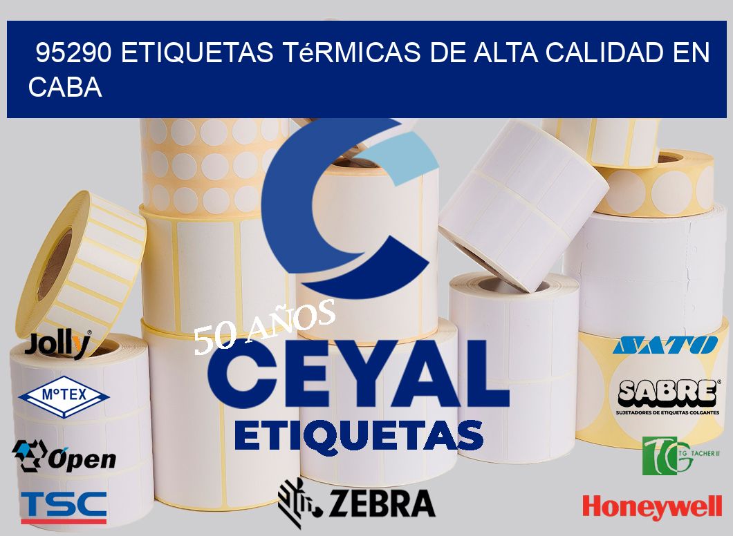 95290 Etiquetas Térmicas de Alta Calidad en CABA